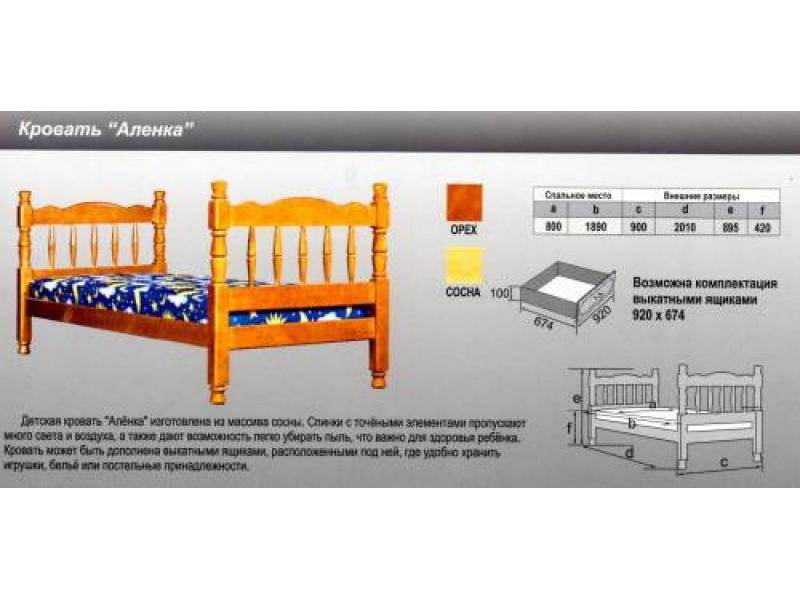кровать аленка в Саратове