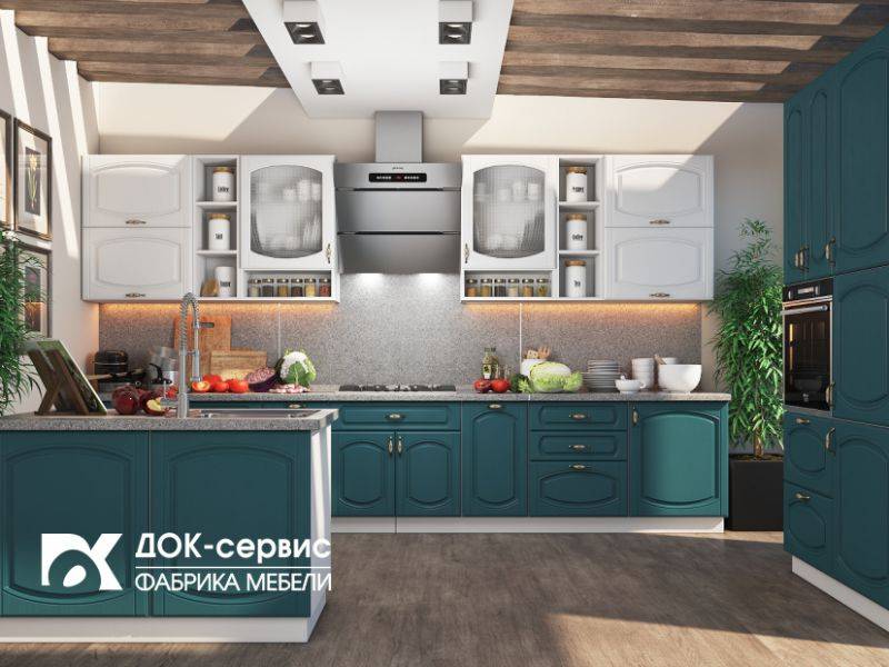 угловая кухня мдф в Саратове