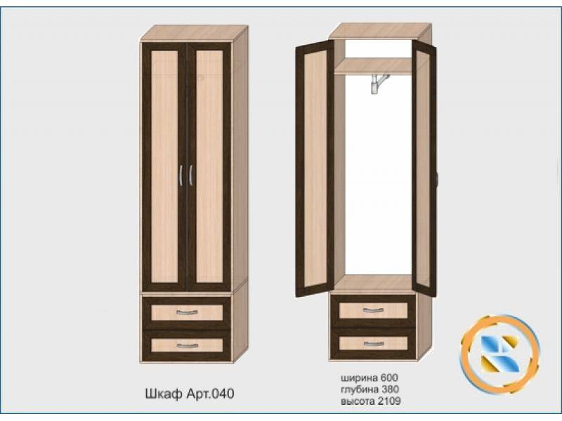шкаф арт 040 в Саратове