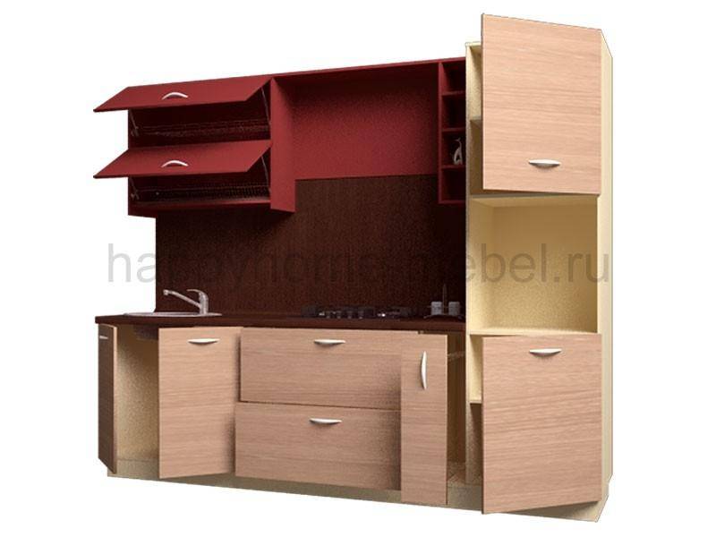 небольшая готовая кухня life wood 3 2600 в Саратове