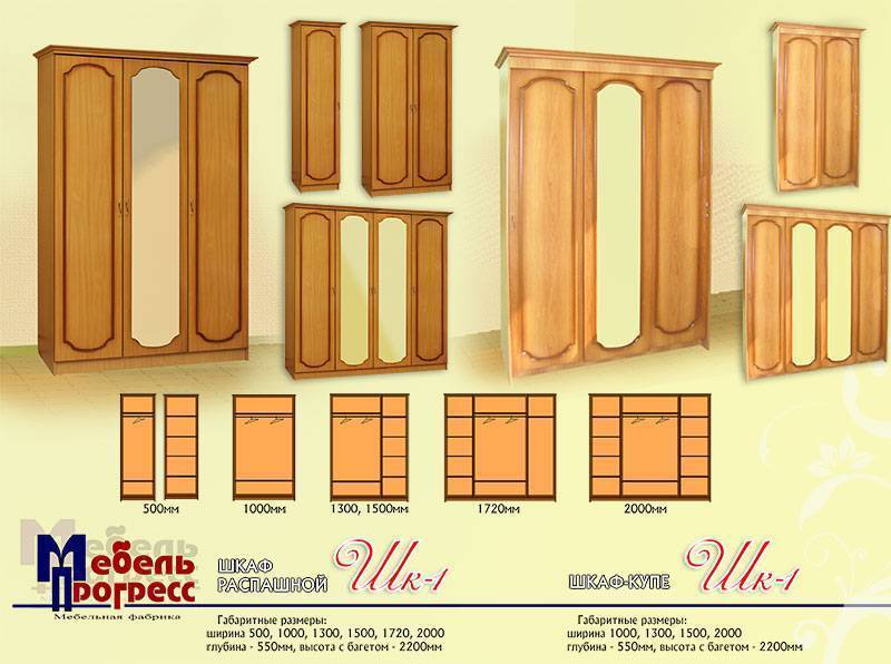 шкаф распашной «шк-1» в Саратове