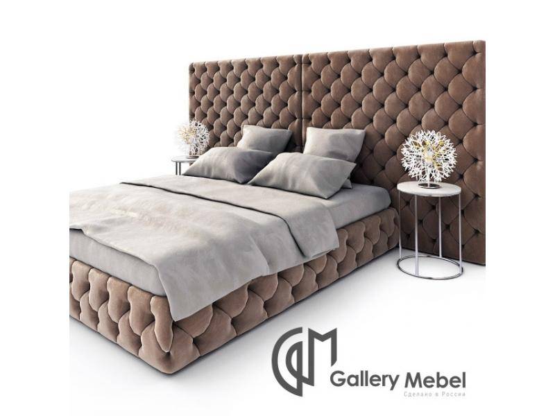 кровать с большим изголовьем letto gm 12 в Саратове