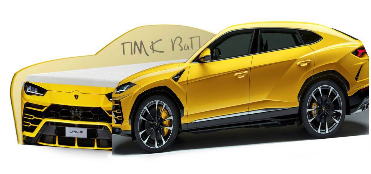 кровать-машинка lamborghini urus в Саратове