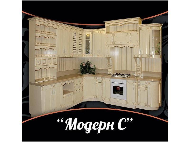 угловая кухня модерн с в Саратове