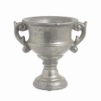 кашпо серебристого цвета laurie в Саратове