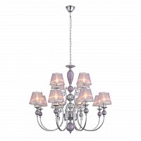 подвесная люстра st luce lilium sl175.103.12 розовая в Саратове