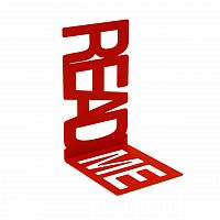 держатель для книг readme красный в Саратове