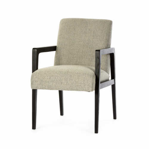 кресло keys dining chair серое в Саратове