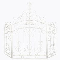 каминный экран «клермон» белый в Саратове