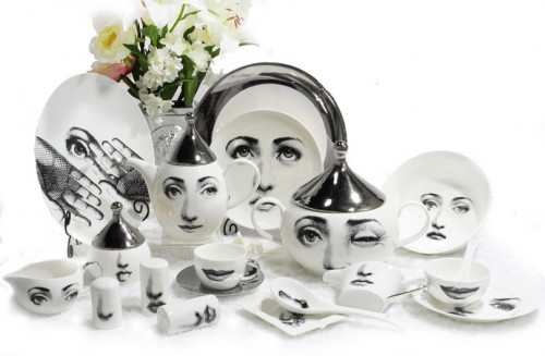столовый сервиз пьеро форназетти silver faces в Саратове