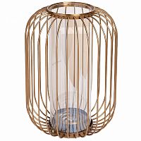 ваза-подсвечник декоративная 21*25,5см цвет золото в Саратове