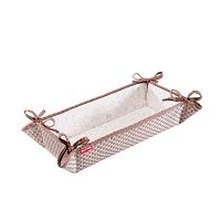 хлебница casy home, 32х13х7 см, коричневая в Саратове