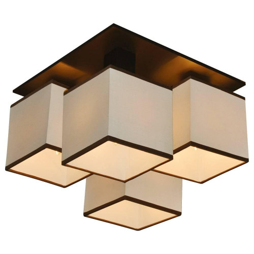потолочная люстра arte lamp quadro a4402pl-4bk в Саратове