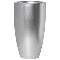 кашпо cone 33*58 см цвет серебро в Саратове