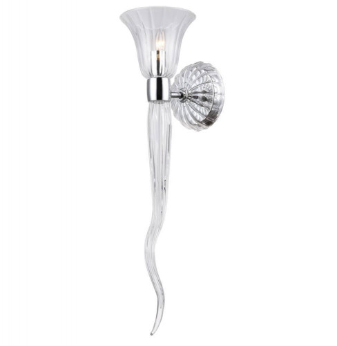 бра crystal lux linda ap1 chrome в Саратове