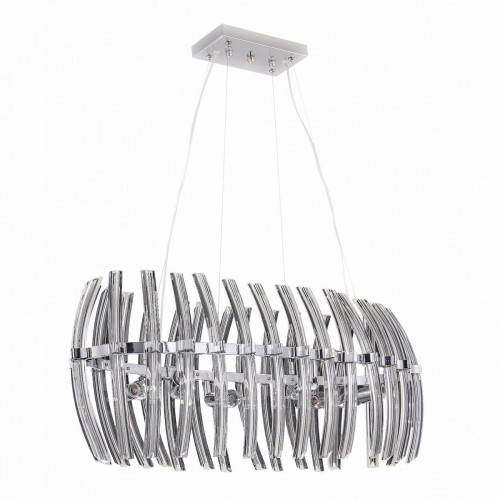 люстра feta хром, прозрачное стекло в Саратове