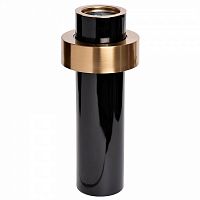 ваза черная с золотым декором в Саратове