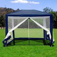 садовый шатер с сеткой лира-3 blue (2х3) в Саратове