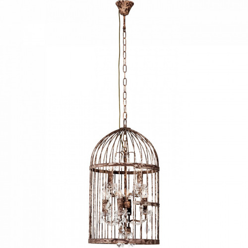 подвесной светильник cage chandelier коричневый в Саратове