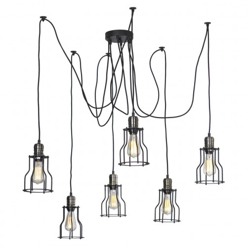 подвесная люстра lussole loft iv lsp-9310 в Саратове