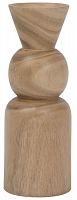 ваза деревянная фигурная с широким горлышком 50 см forest code в Саратове