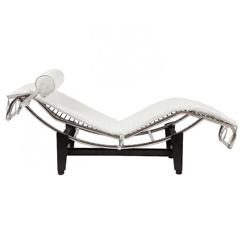 шезлонг chaise longue lc4 белый в Саратове