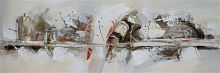 картина маслом морское сражение в Саратове