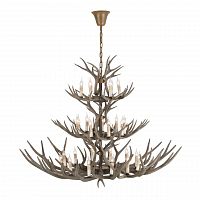 подвесная люстра st luce renna sl154.703.27 коричневая в Саратове