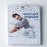 чехол защитный на подушку с мембраной blue sleep hybrid 050*070 в Саратове