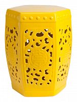 керамический столик-табурет design stool yellow в Саратове