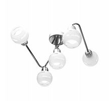 потолочная люстра idlamp agostina 361/5a-whitechrome в Саратове