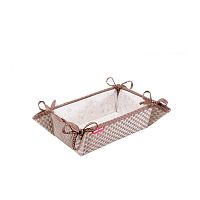 хлебница casy home, 20х13х7 см, коричневая в Саратове