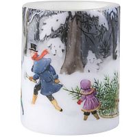 свеча большая elsa beskow рождественское дерево, 12х10 см в Саратове