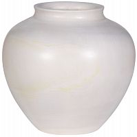 ваза деревянная объемная 18 см vanessa белая в Саратове