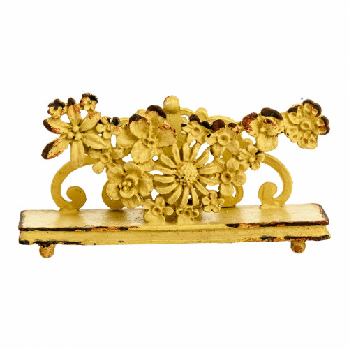 подставка для визиток pewter flower золотой в Саратове