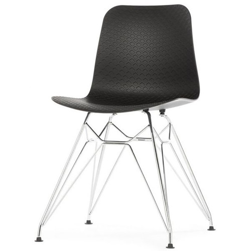 стул eiffel (eames style) черный в Саратове