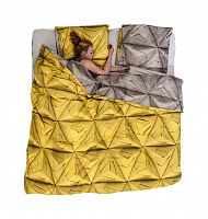 постельное белье оригами желтый (200*220) в Саратове