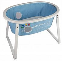 люлька белая с голубой колыбелью sleep up в Саратове