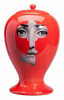 декоративная ваза с крышкой пьеро форназетти serratura red maxi в Саратове