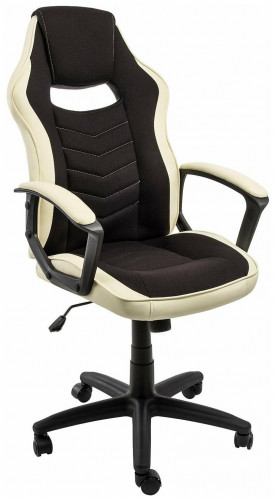 компьютерное кресло woodville gamer черное / бежевое в Саратове