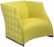 кресло vivienne armchair yellow checkerboard в Саратове