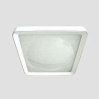 потолочный светодиодный светильник ambrella light orbital crystal sand fs1216 wh/wh 72w+29w d500*500 в Саратове