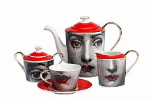 чайный сервиз faces пьеро форназетти red в Саратове