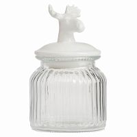 декоративная банка с крышкой deer маленькая в Саратове