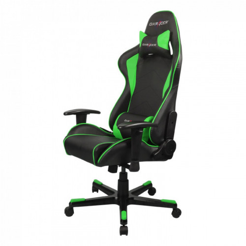 кресло геймерское dxracer черно-зеленое в Саратове