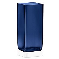 ваза прямоугольная modular 25 x 10 x 10 см синяя в Саратове
