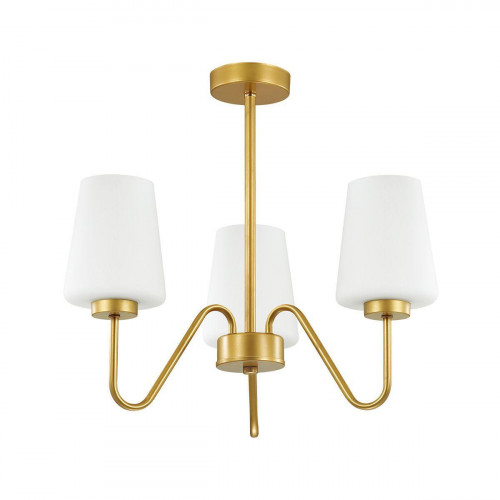 подвесная люстра lumion olivia 3791/3c белая в Саратове