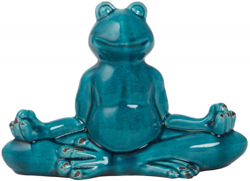 декор frog blue meditation в Саратове