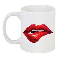 кружка с рисунком lips в Саратове