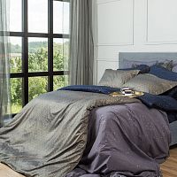 комплект постельного белья decoflux сатин 1.5 спальный twist dark в Саратове
